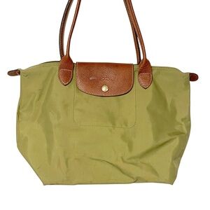 Fashion Green and Brown Tote Bag